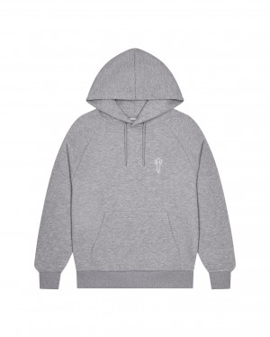 Trapstar Foundation Hoodie Herren Grau Schweiz | GKPHIC489