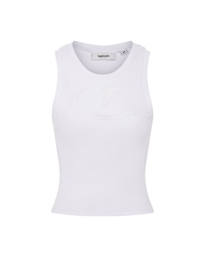 Trapstar Hyperdrive T Mesh Insert Weste Damen Weiß Schweiz | CKNDMY321