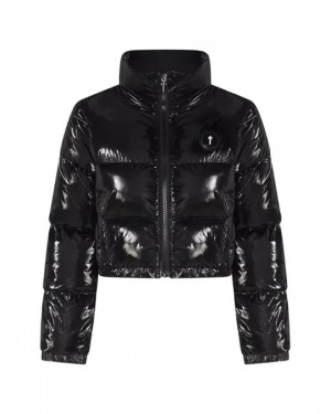 Trapstar Irongate Puffer Pufferjacket Damen Schwarz Schweiz | TWHFDX230