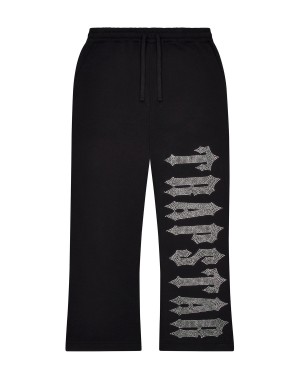 Trapstar Skull Decoded Diamante Jogginghose Herren Schwarz Schweiz | UAYQFC170