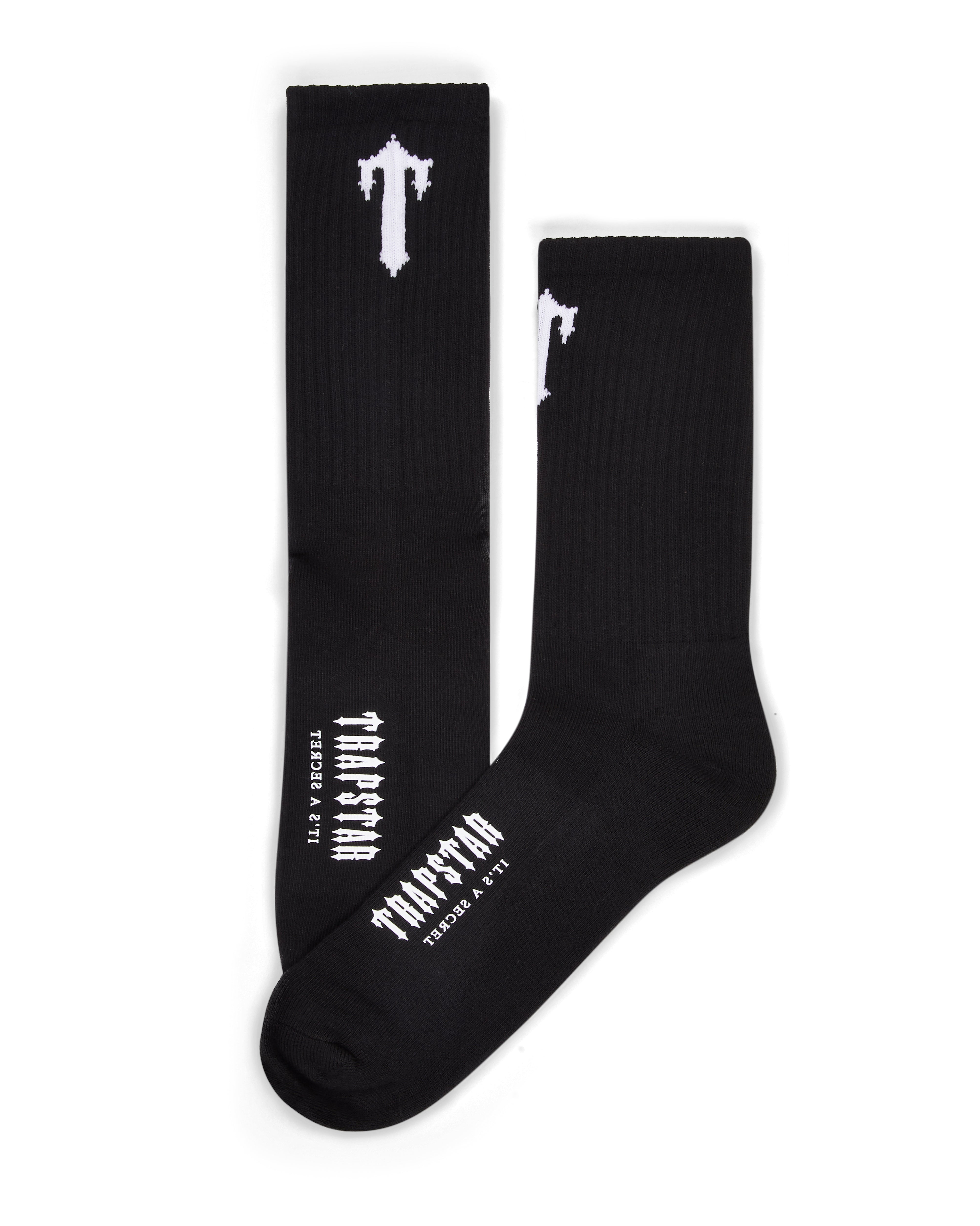 Trapstar 3 Pack Irongate T Socken Herren Schwarz Weiß Rot Schweiz | PVRTGB548