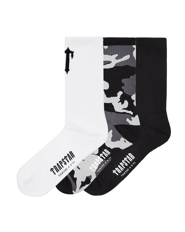 Trapstar 3 Pack Irongate T Socken Herren Camouflage Schweiz | EWXIAU529