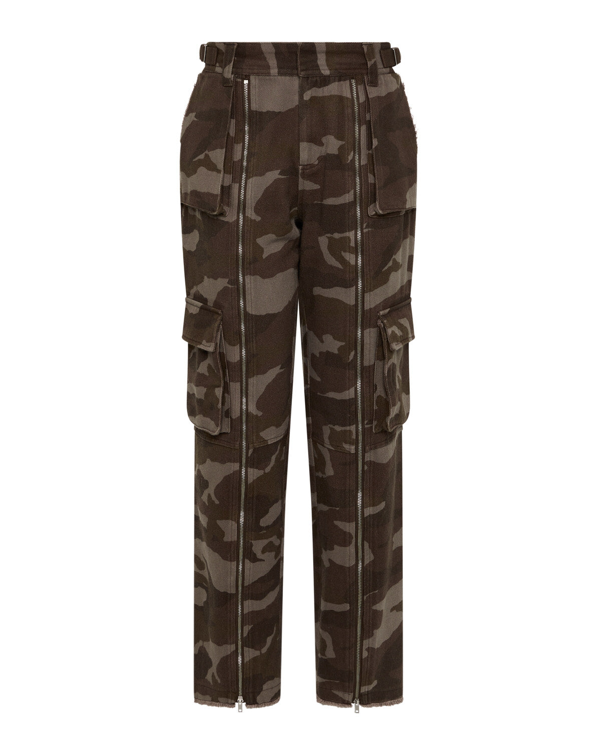 Trapstar Arch Applique Distressed Denim Cargohose Damen Braun Schweiz | YLZAUJ679