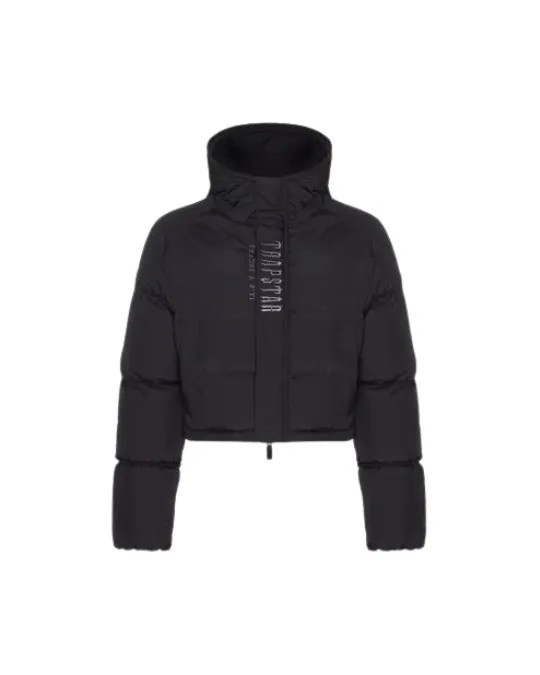 Trapstar Decoded 2.0 Hooded Jacken Damen Schwarz Schweiz | JOMTKG148
