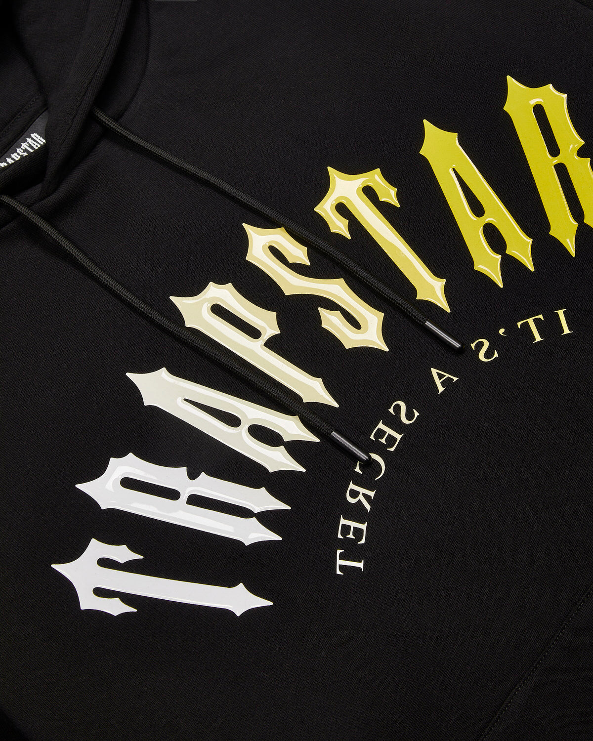 Trapstar Decoded Hooded Gel Trainingsanzug Herren Schwarz Gelb Schweiz | YDCIBV679