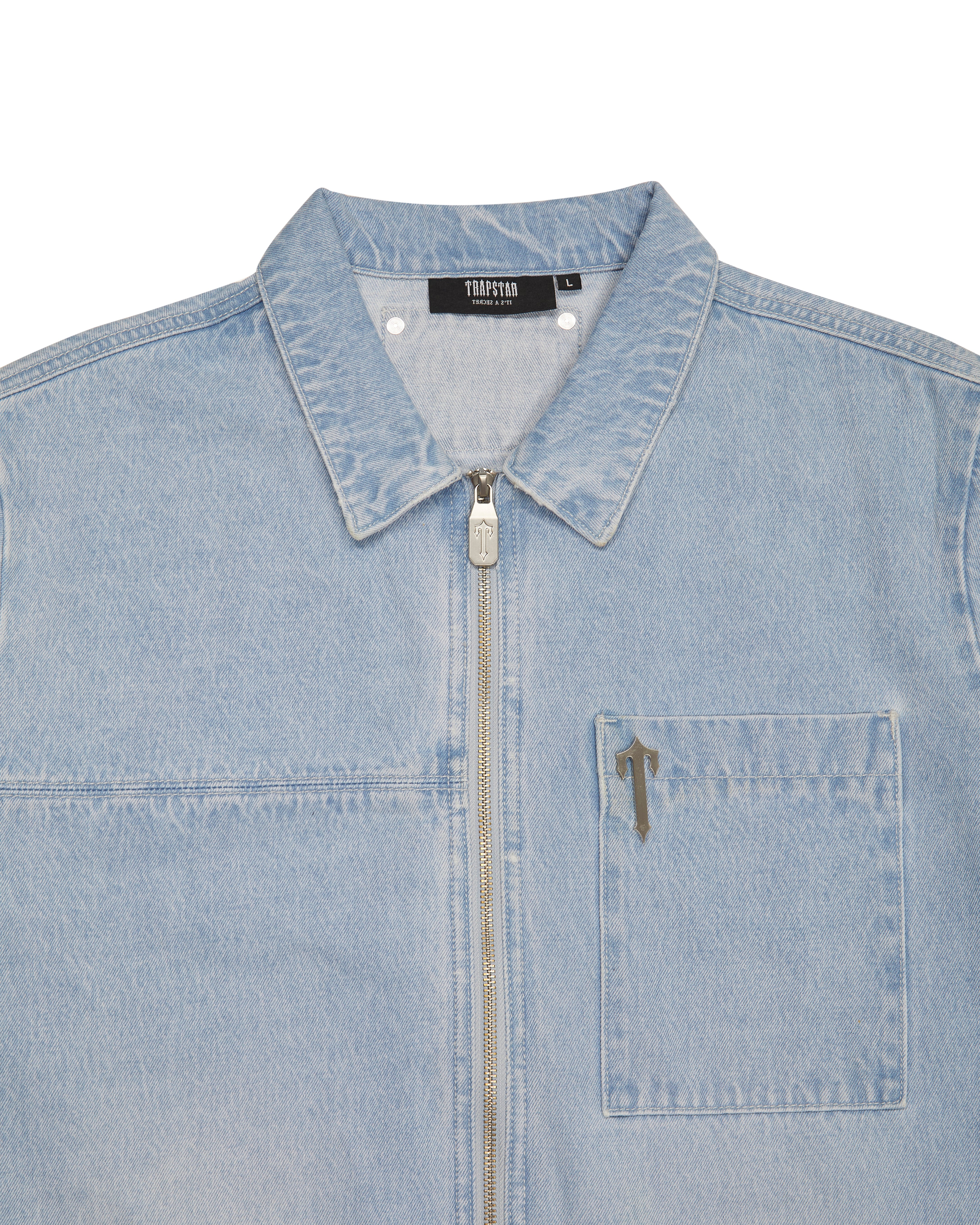 Trapstar Deconstruct Rivet Hemd Herren Blau Schweiz | NYIEXF926