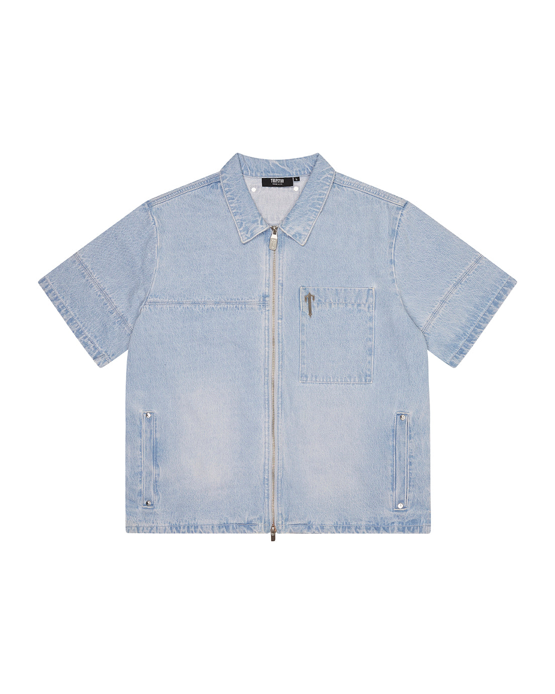 Trapstar Deconstruct Rivet Hemd Herren Blau Schweiz | NYIEXF926