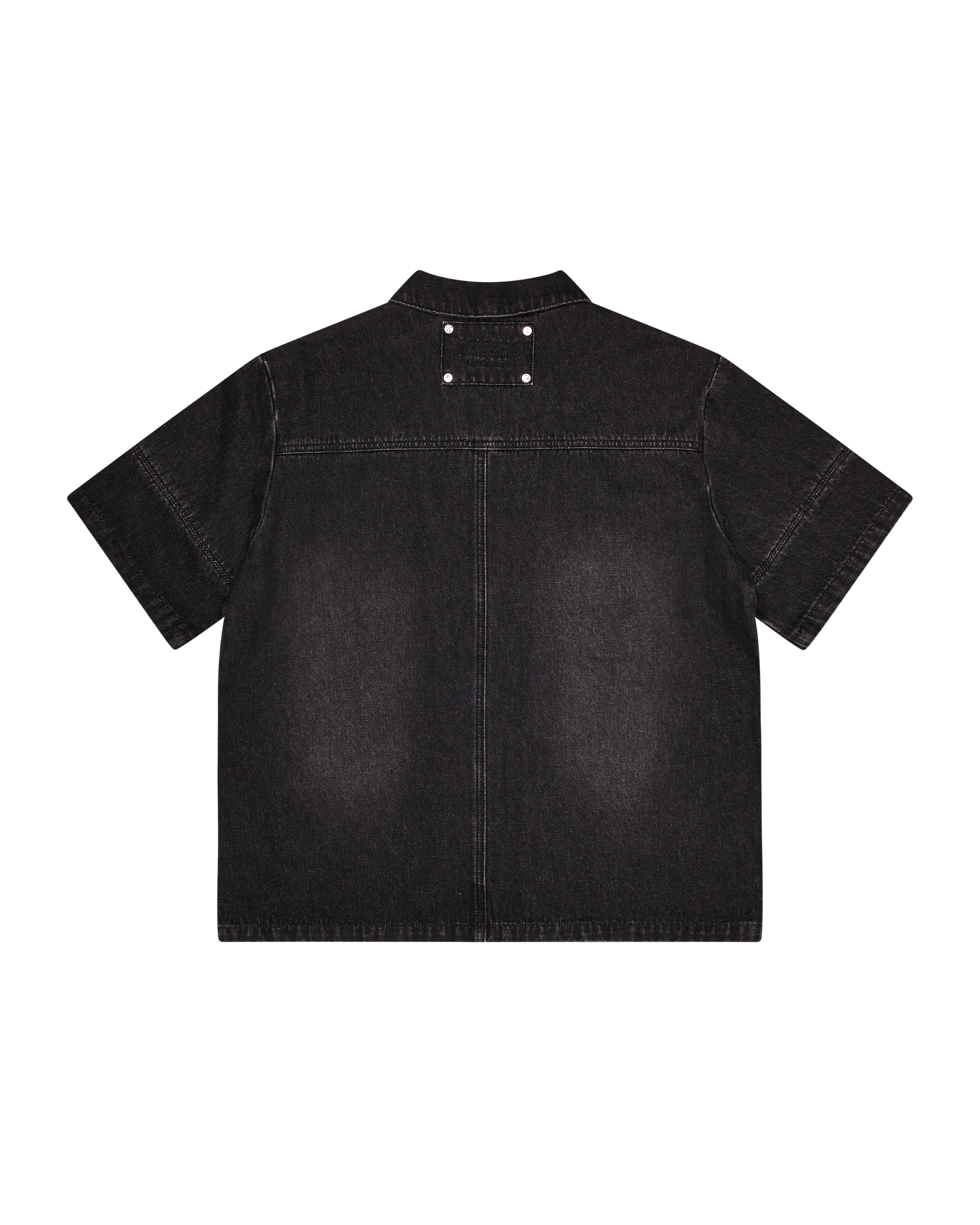 Trapstar Deconstruct Rivet Hemd Herren Schwarz Schweiz | HZTYBJ608