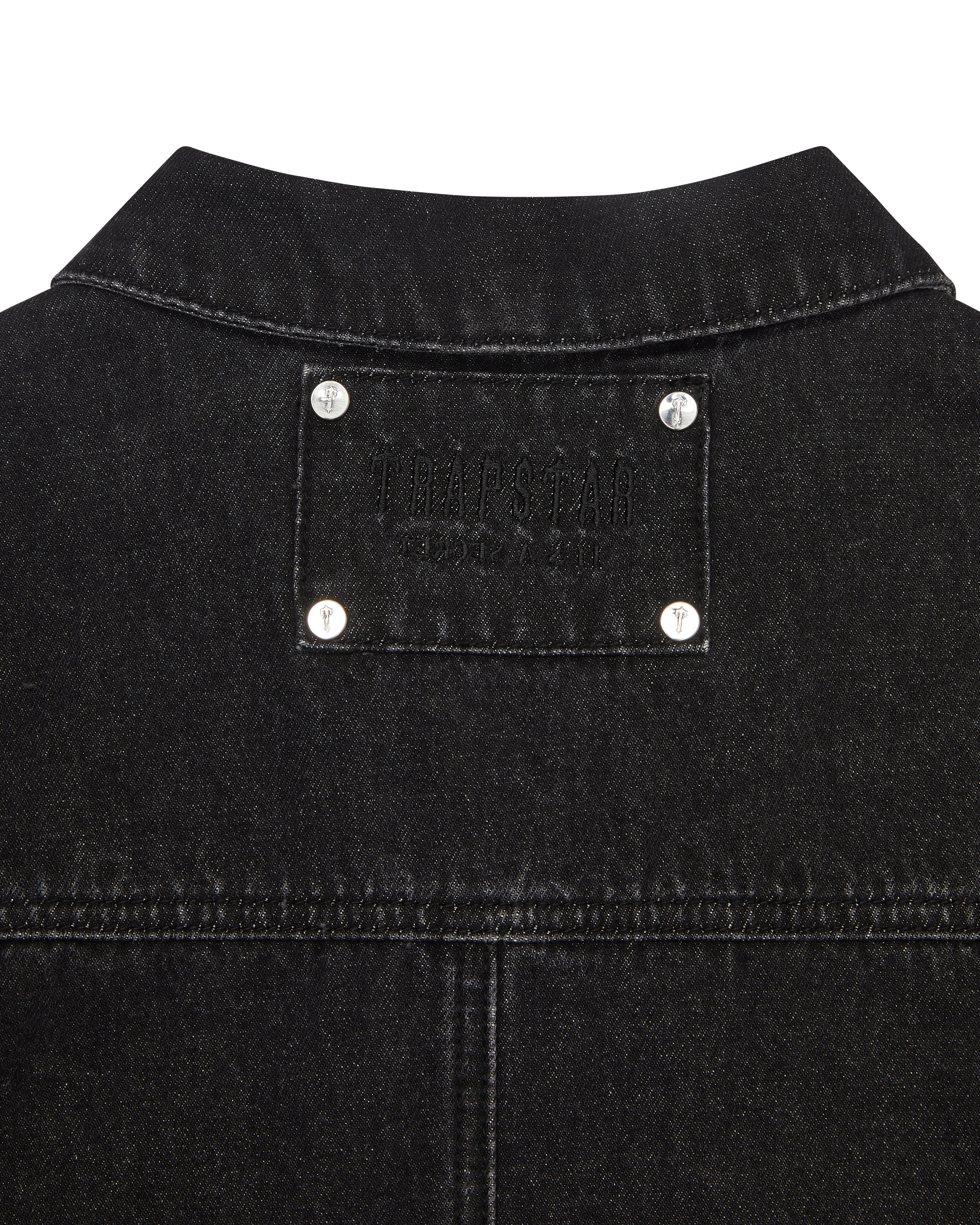 Trapstar Deconstruct Rivet Hemd Herren Schwarz Schweiz | HZTYBJ608
