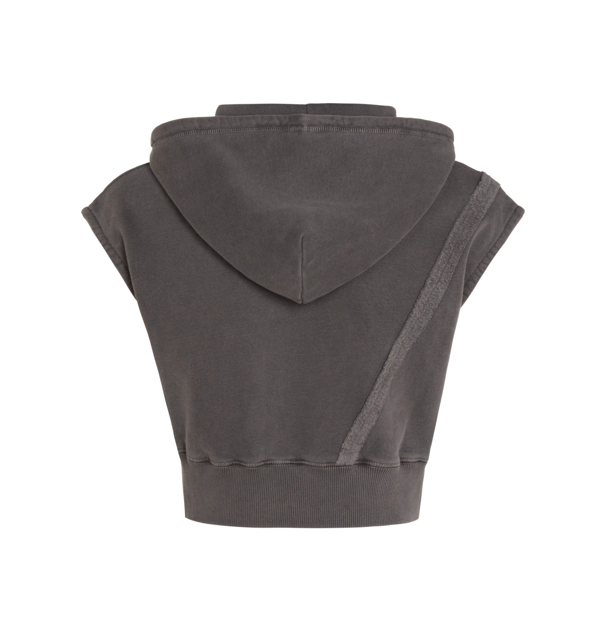 Trapstar Deconstructed Cropped Sleeveless Hoodie Damen Waschen Schweiz | SGJXBK309