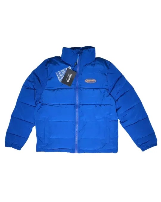 Trapstar Hyperdrive Puffer Pufferjacket Herren Blau Rot Schweiz | FTWQXG859