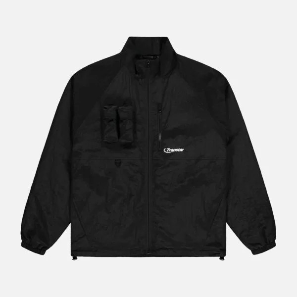 Trapstar Hyperdrive Ripstop City Zip-Up Mäntel Herren Schwarz Schweiz | BYMRNQ310