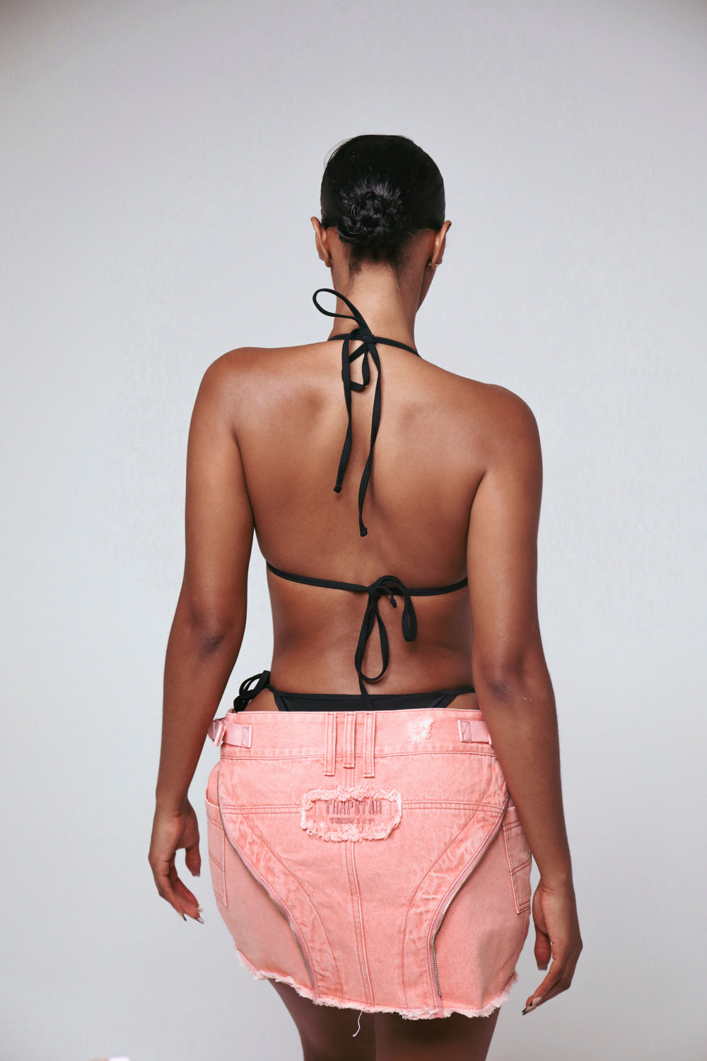 Trapstar Hyperdrive Tie Side Bikinihosen Damen Schwarz Schweiz | QUEVWB654
