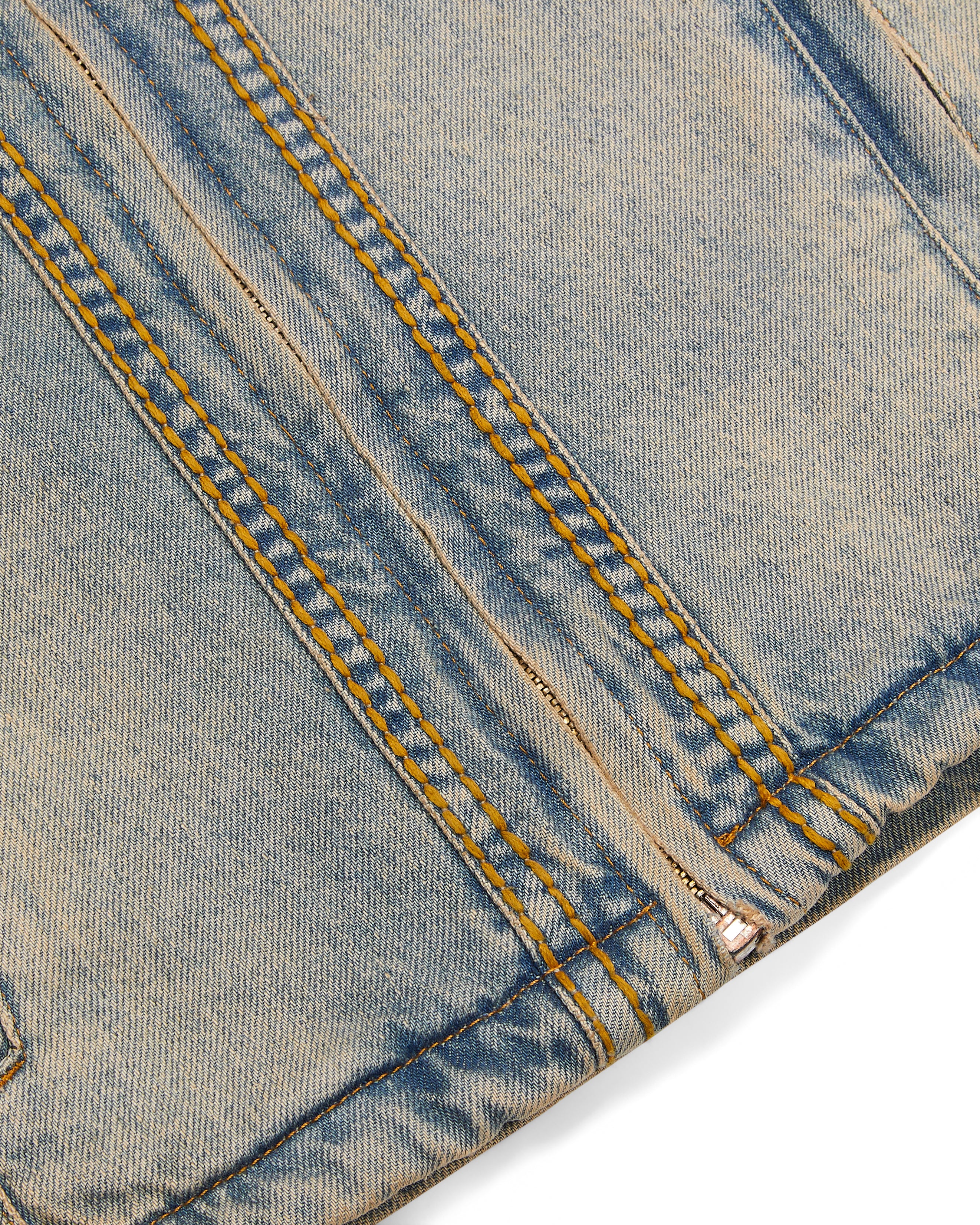 Trapstar Irongate Denim Motocross Jacken Herren Blau Schweiz | UVGMSO039