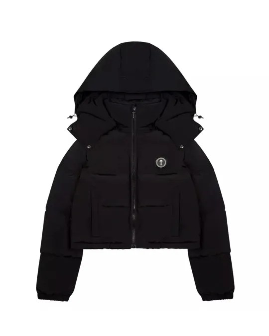 Trapstar Irongate Hooded Jacken Damen Schwarz Schweiz | WHBDAS394