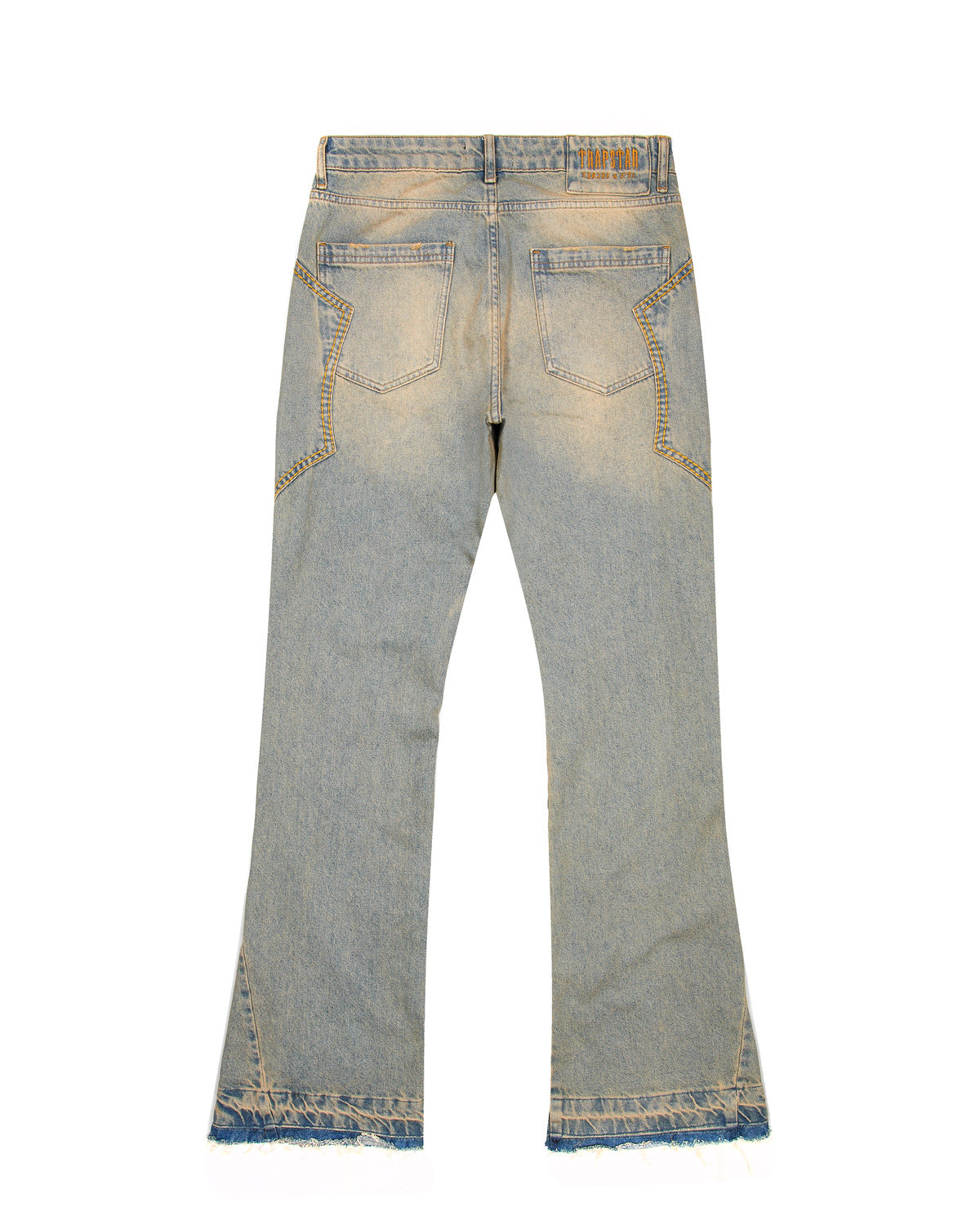 Trapstar Irongate Panel Denim Jeans Herren Blau Schweiz | PNQZTJ691