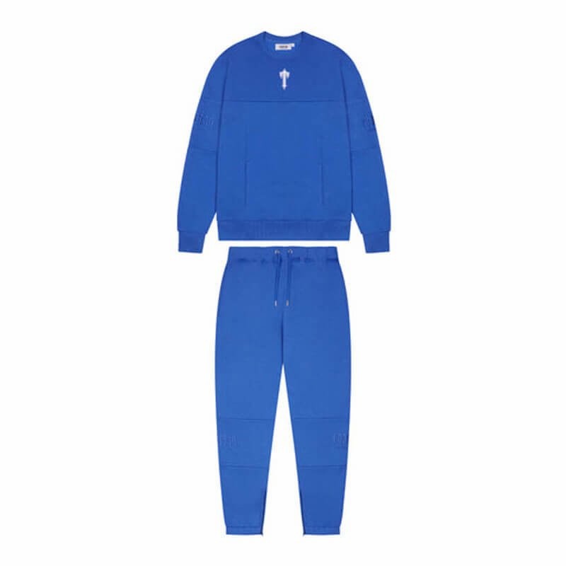 Trapstar Irongate T Crewneck Trainingsanzug Herren Blau Schweiz | RGJDQB150