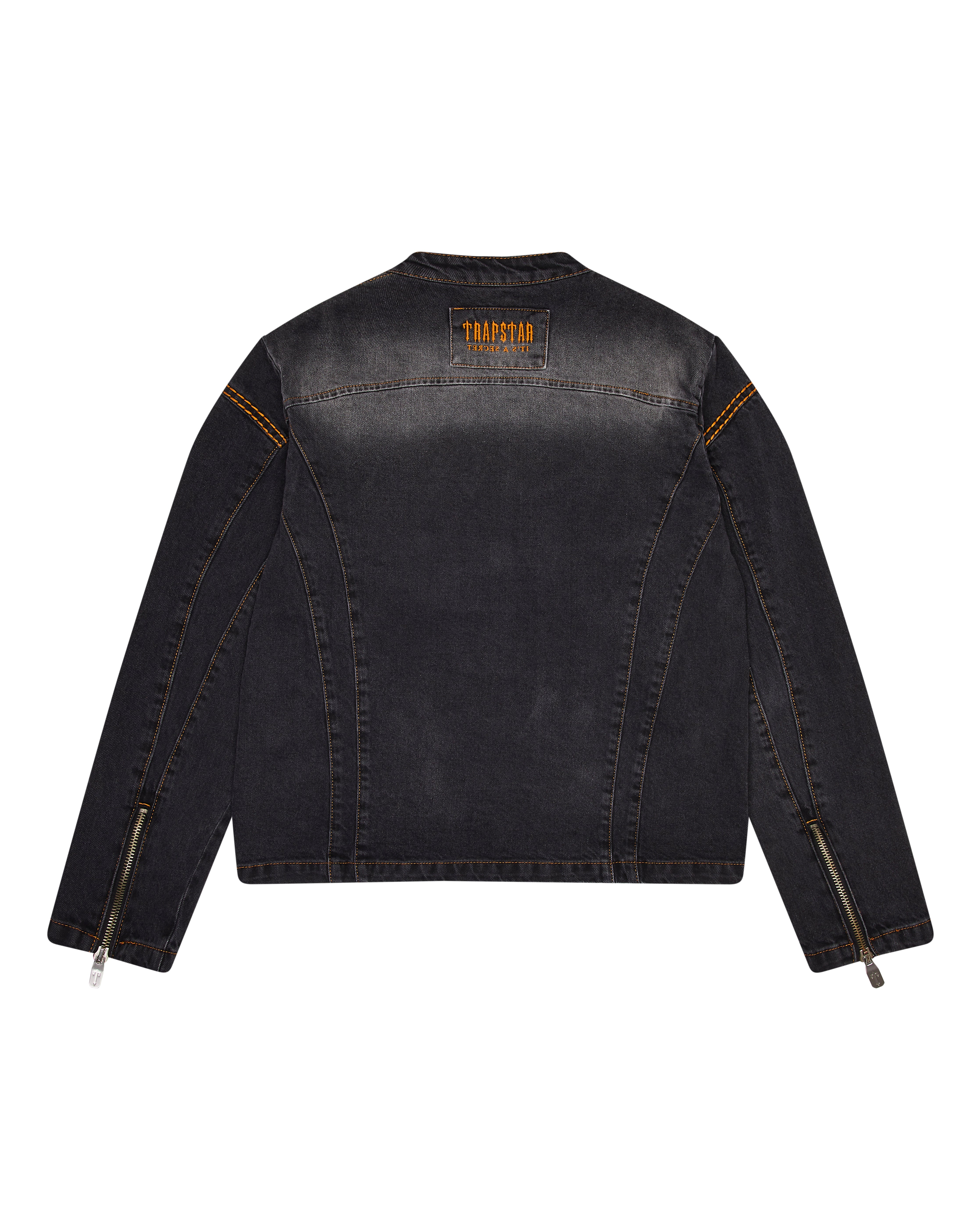 Trapstar Irongate T Panel Denim Jacken Herren Schwarz Schweiz | RSHIFX814