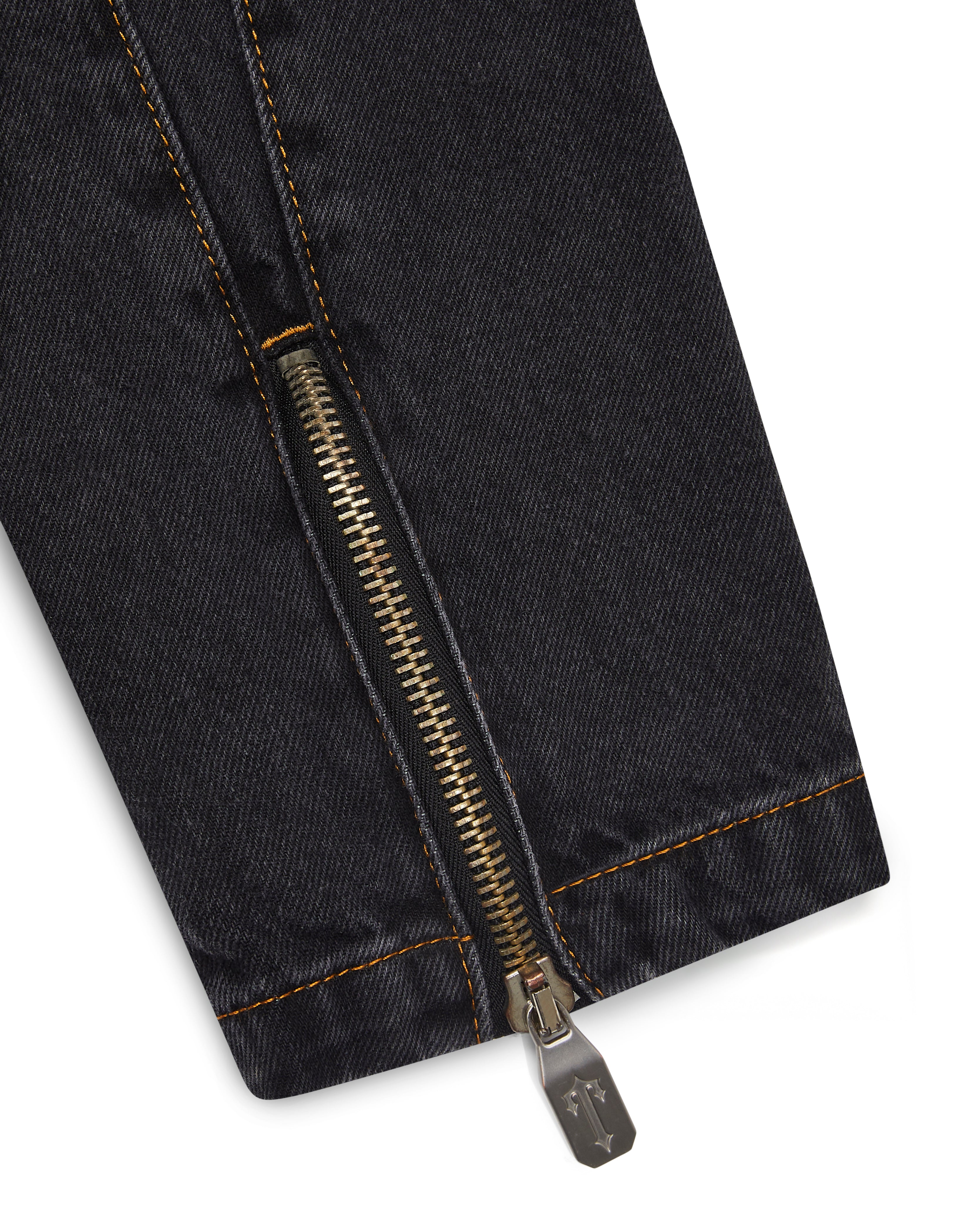 Trapstar Irongate T Panel Denim Jacken Herren Schwarz Schweiz | RSHIFX814