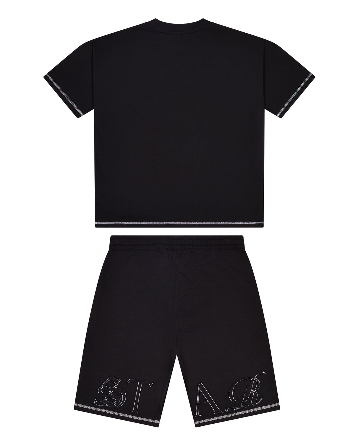 Trapstar Patchwork Script Kurze Hose Herren Schwarz Schweiz | SKEFPA689