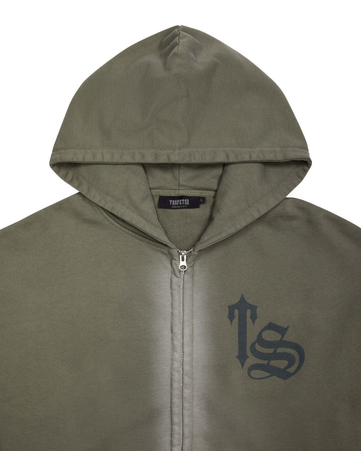 Trapstar Script Spray Trainingsanzug Herren Dunkelkhaki Schweiz | MYKCTJ431