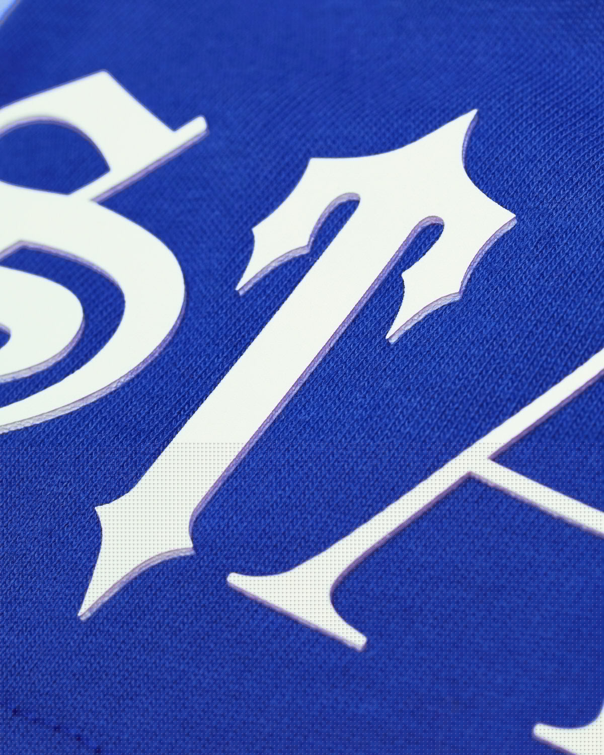 Trapstar Script T-Shirt Herren Blau Weiß Schweiz | EJNPCD516