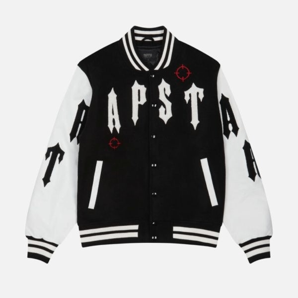 Trapstar Shooters Varsity Jacken Herren Schwarz Schweiz | GXSUDI157