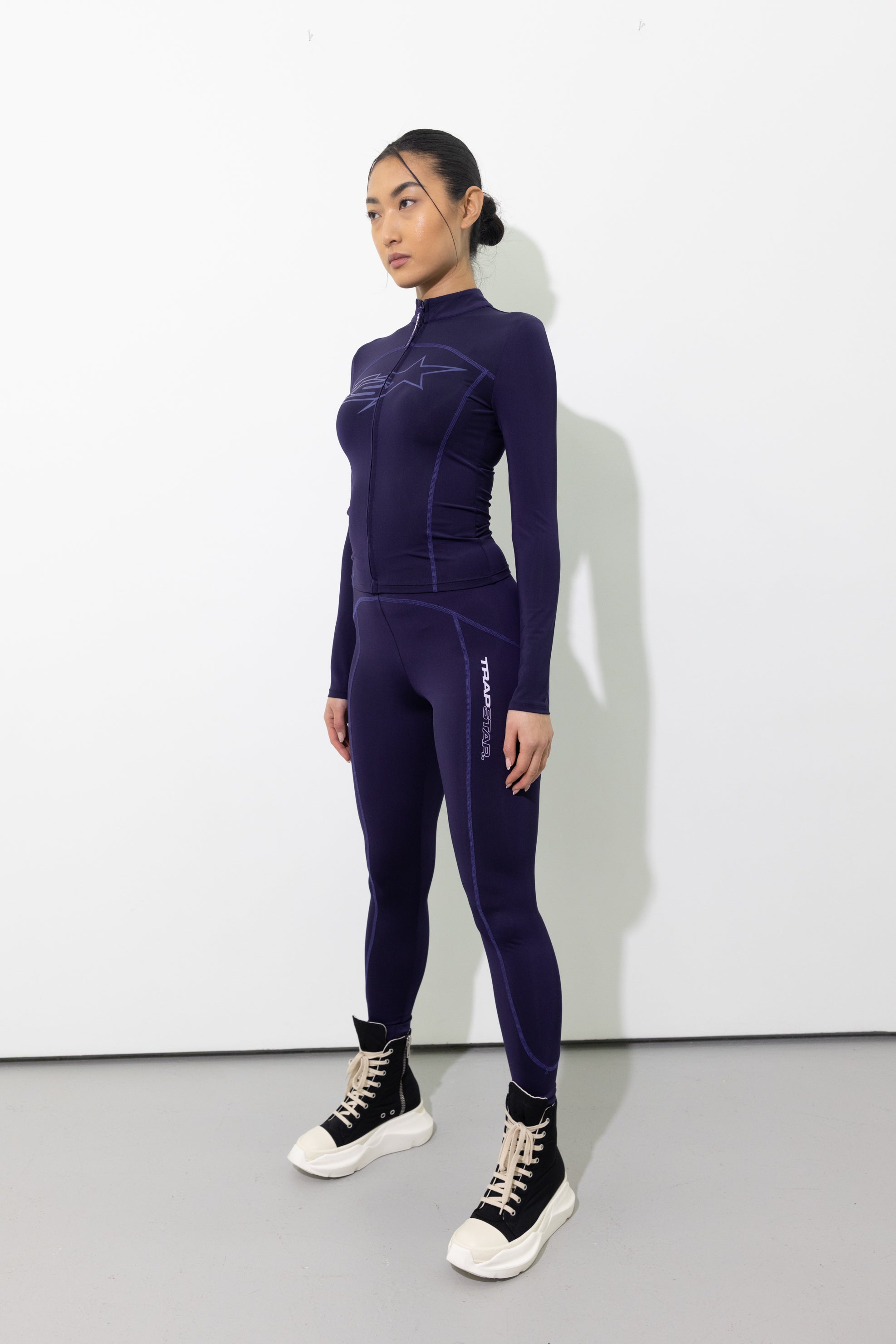 Trapstar TS-Star Leggings Damen Lila Schweiz | EQUXDN267