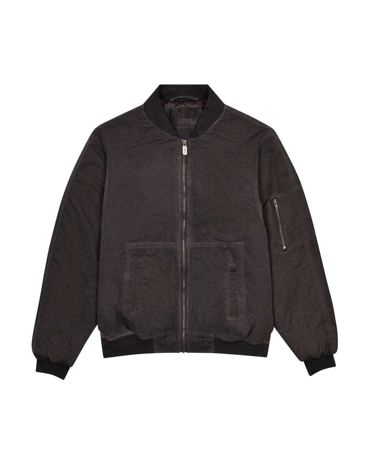 Trapstar x Ed Hardy Bomber Jacken Herren Schwarz Schweiz | TMEXFI827