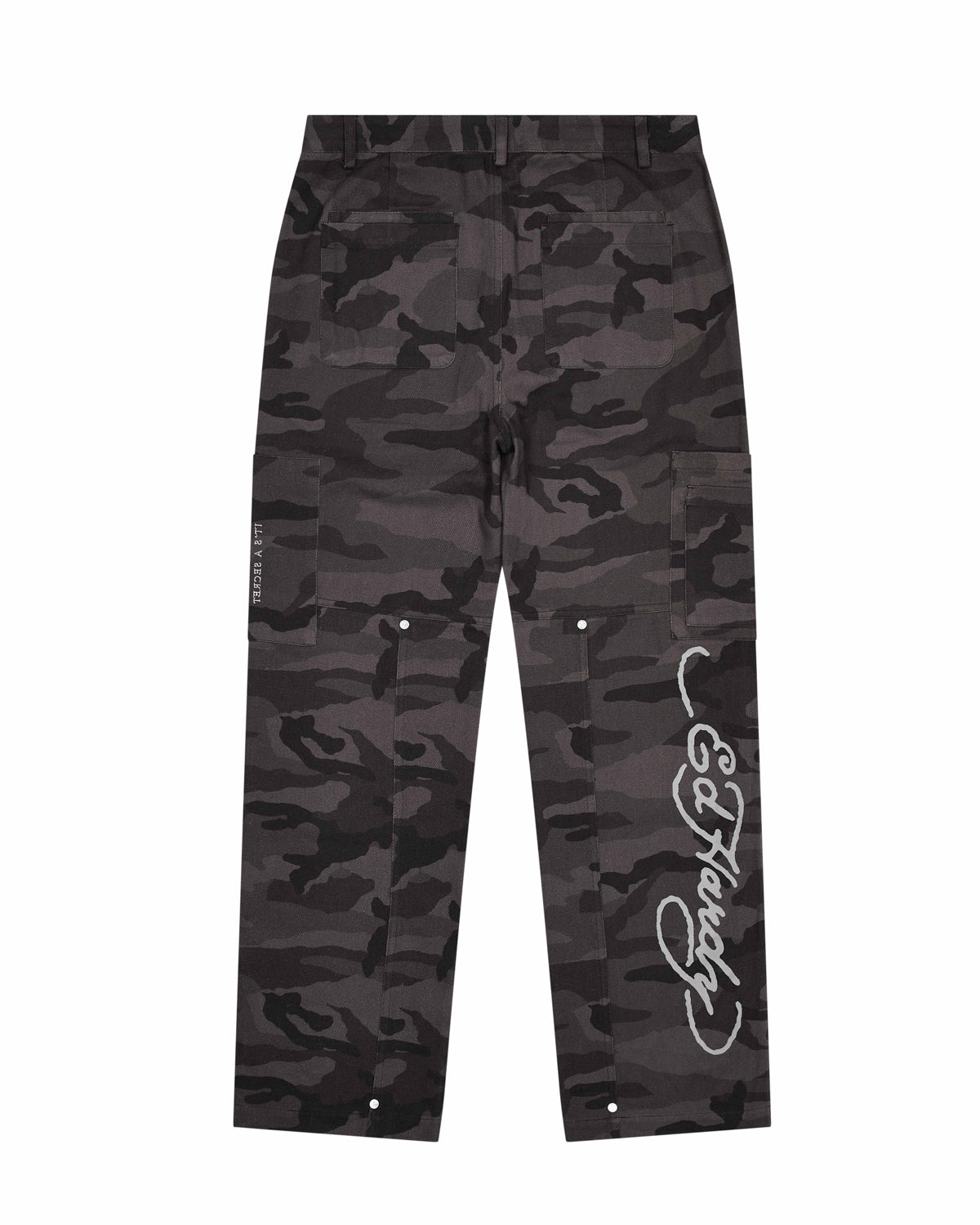 Trapstar x Ed Hardy Cargos Cargohose Herren Schwarz Camouflage Schweiz | FGQJIX597