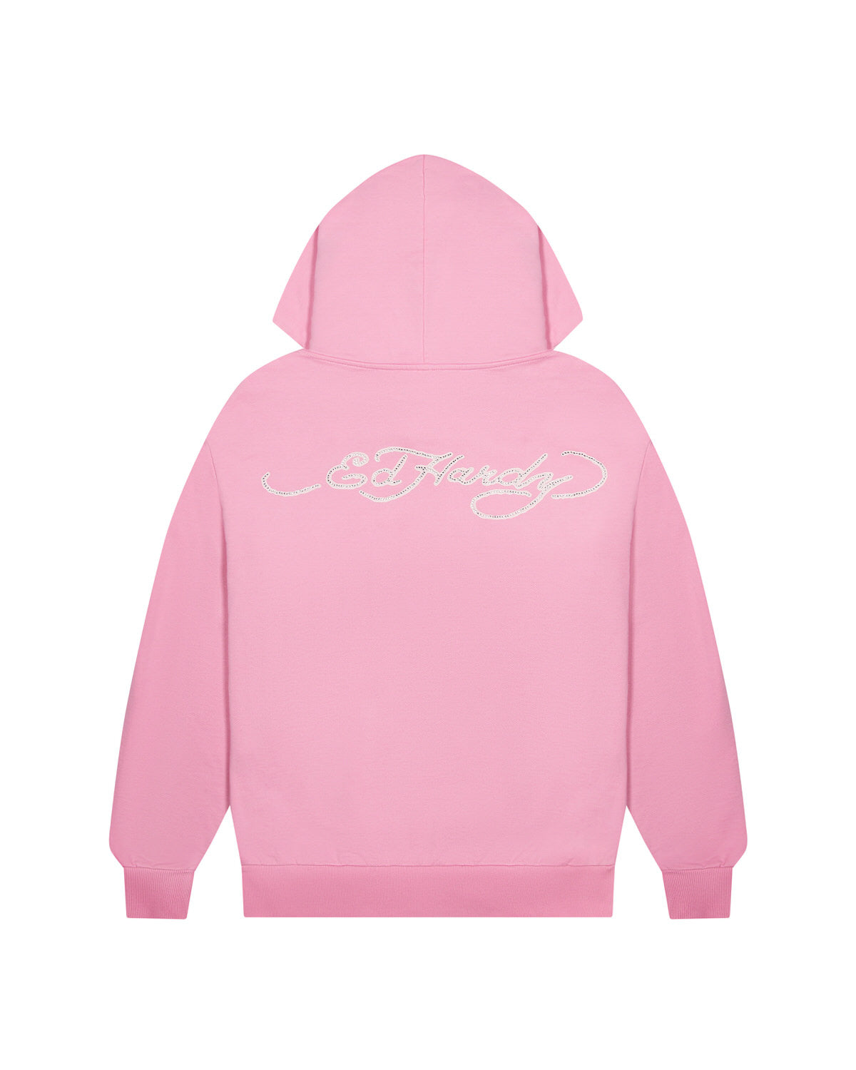 Trapstar x Ed Hardy Irongate Zip Through Hoodie Herren Rosa Schweiz | WKGAJL241