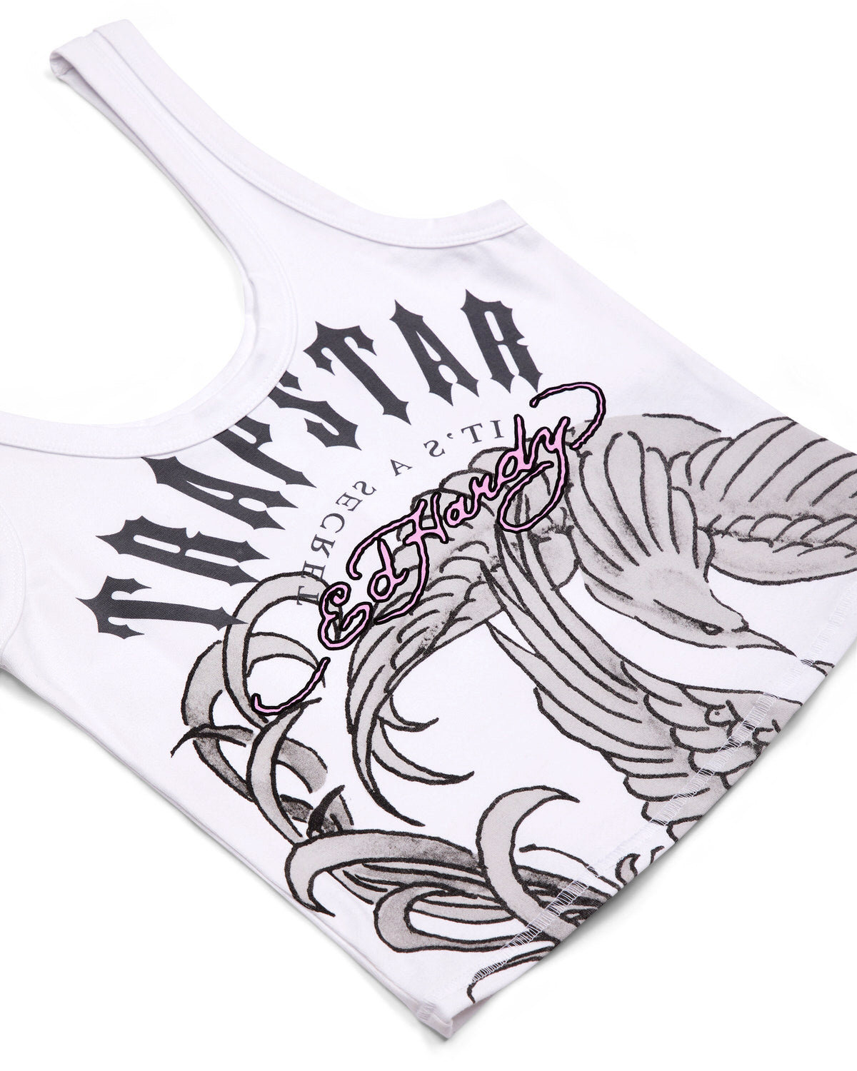 Trapstar x Ed Hardy Weste Damen Weiß Schweiz | BVMENI790